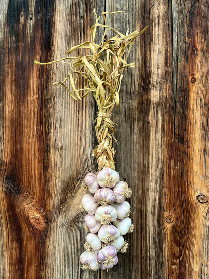 Garlic Bouquets & Braids