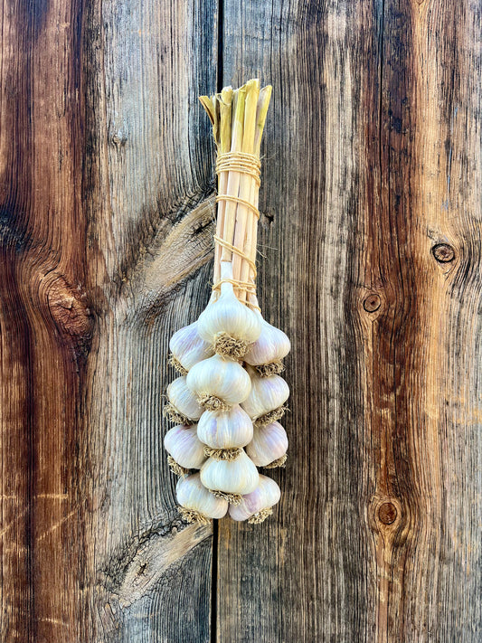 Garlic Bouquets & Braids